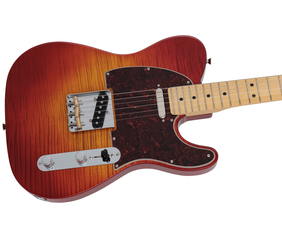ギター Fender japan telecaster all flame maple Fender Japan Telecaster All Flame Maple Body Neck Rare From
