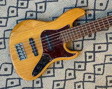 Load image into Gallery viewer, '05 Fender 60th Anniversary Jazz 5 Bass - Natural w/ OHSC