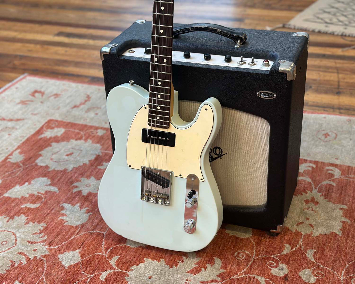 Fender American Performer Telecaster - Sonic Blue - Modified