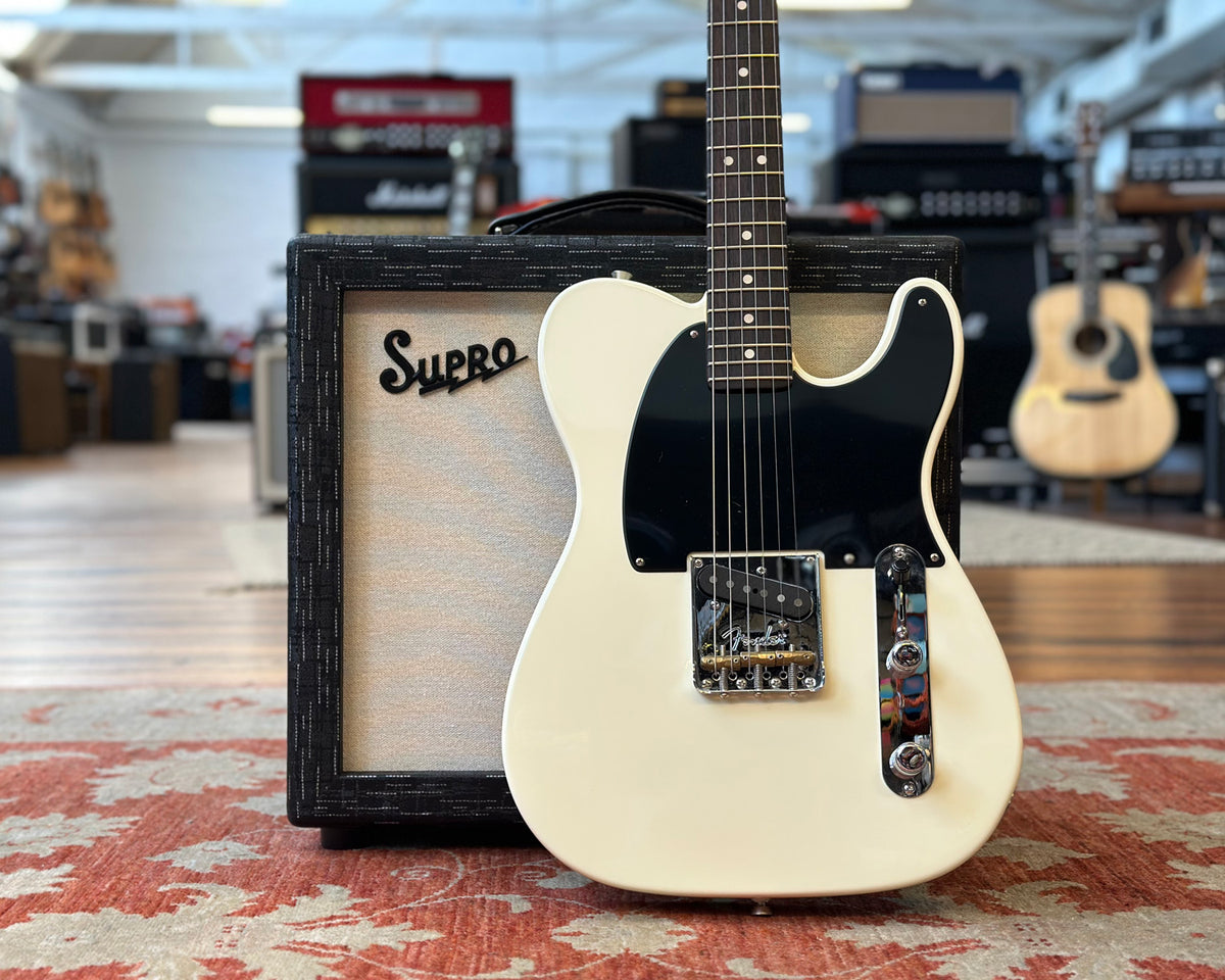 Fender American Professional II Telecaster Olympic White w/Esquire Mod