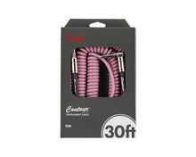 Load image into Gallery viewer, Fender Contour 30' Coiled Cable Burgundy Mist