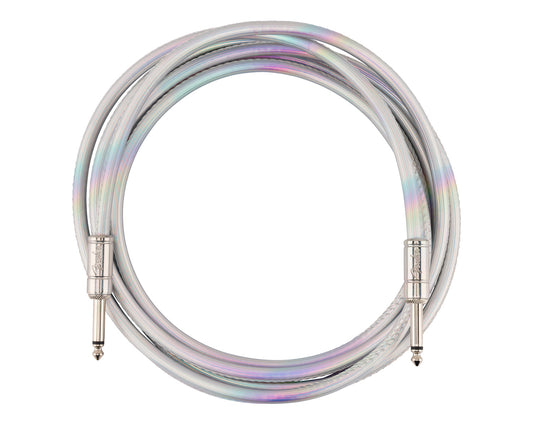 Fender Contour 10ft Instrument Cable - Iridescent