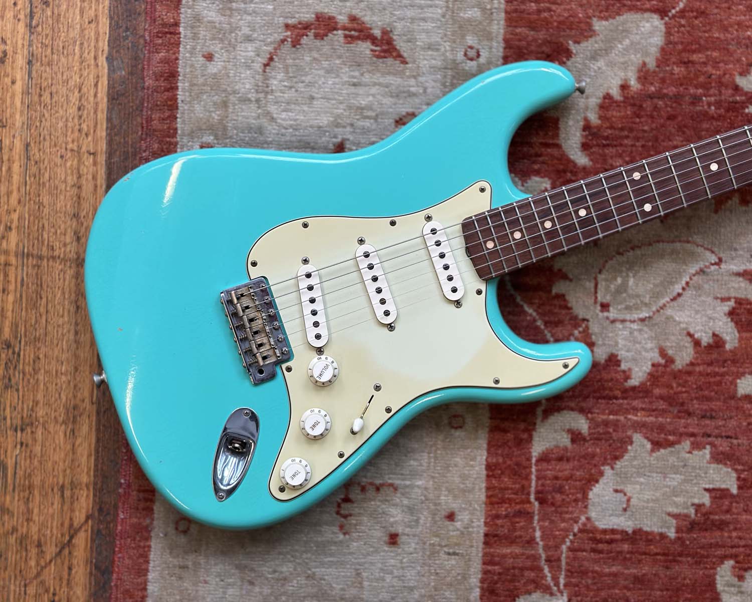 2002 Fender Custom Shop 1960 Stratocaster Relic - Seafoam Green w