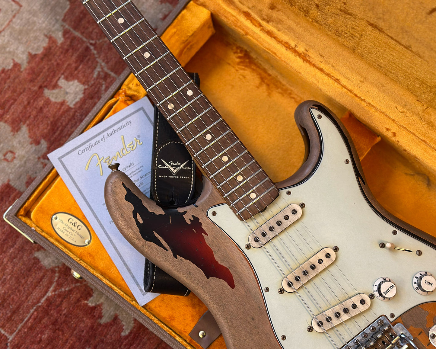 Fender Custom Shop Rory Gallagher Signature Model '61 Stratocaster w/ OHSC & Accessories