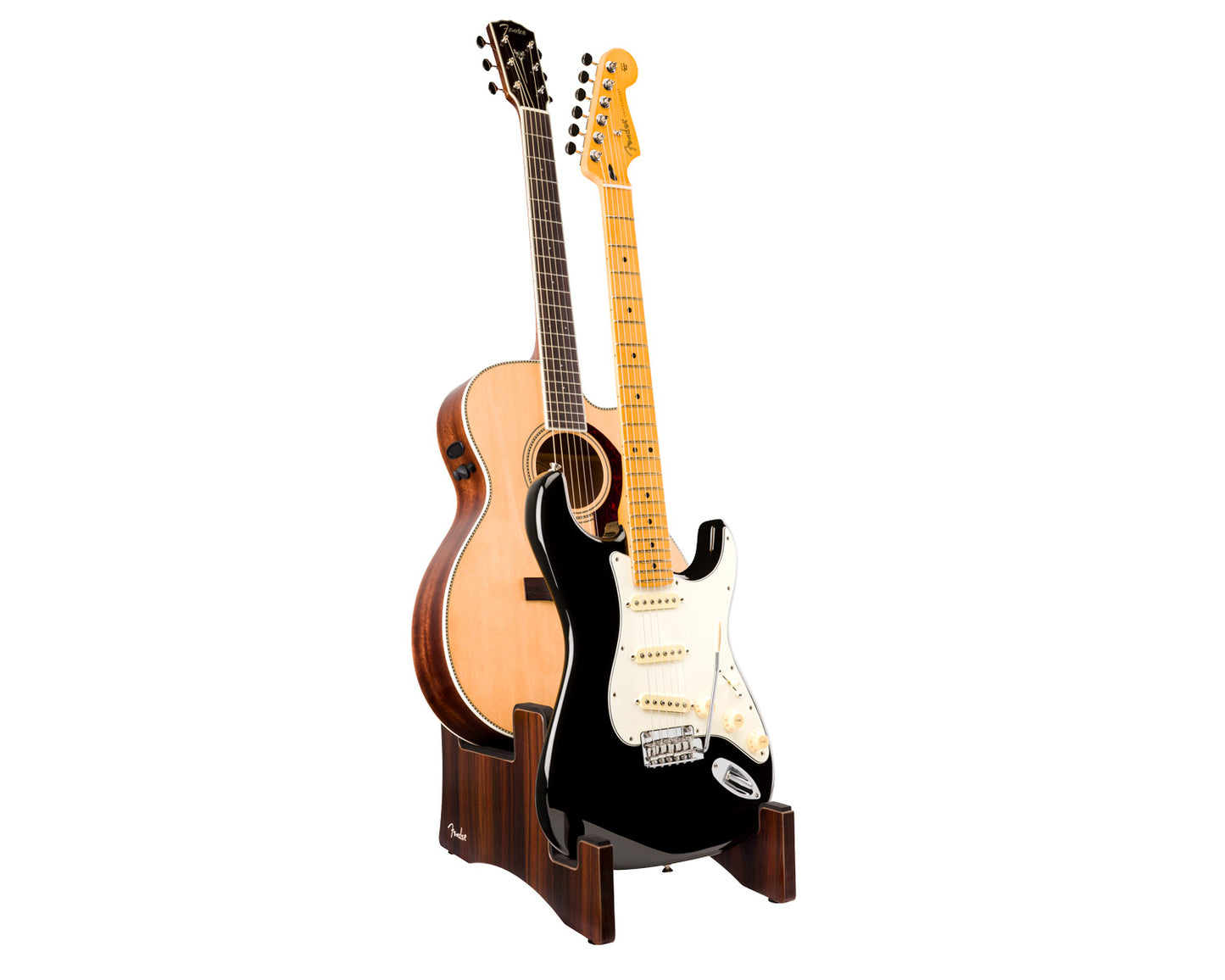 Fender Deluxe Wooden 2-Tier Multi Stand