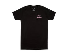 Load image into Gallery viewer, Fender Hello Kitty Back Logo Tee, Black, S