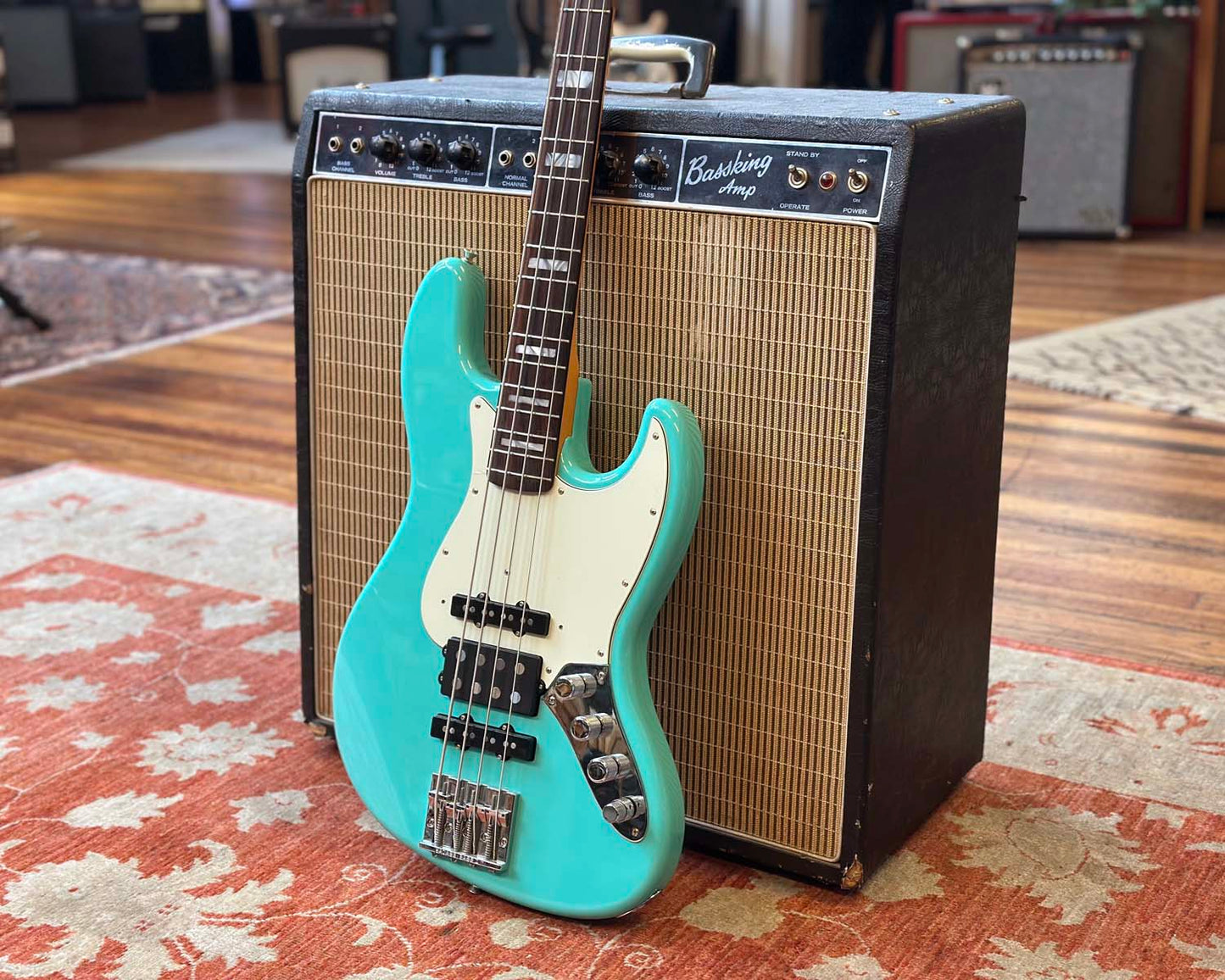 Fender Jino Jazz Bass - Seafoam Green