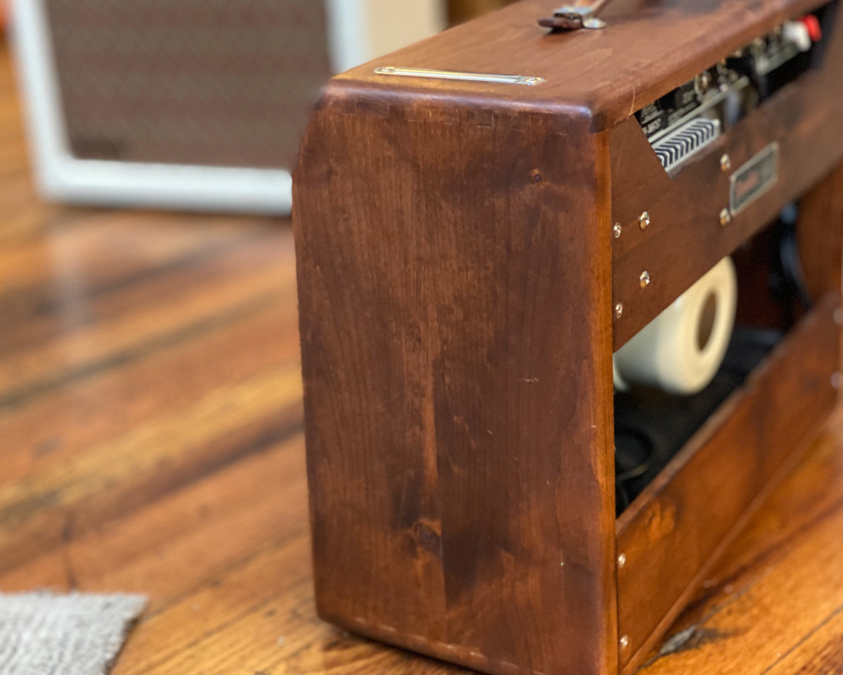 Fender Ltd Edition '65 Princeton Reverb Knotty Pine w/ Studio Slip Cov