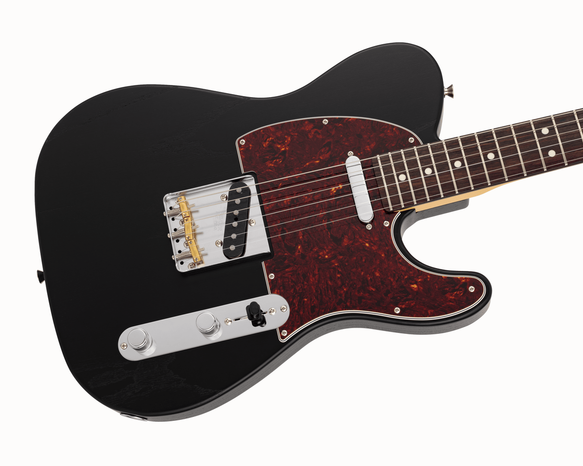 ギター fender MIJ telecaster raw ash black Made in Japan Limited Telecaster®, Raw Ash – Fender