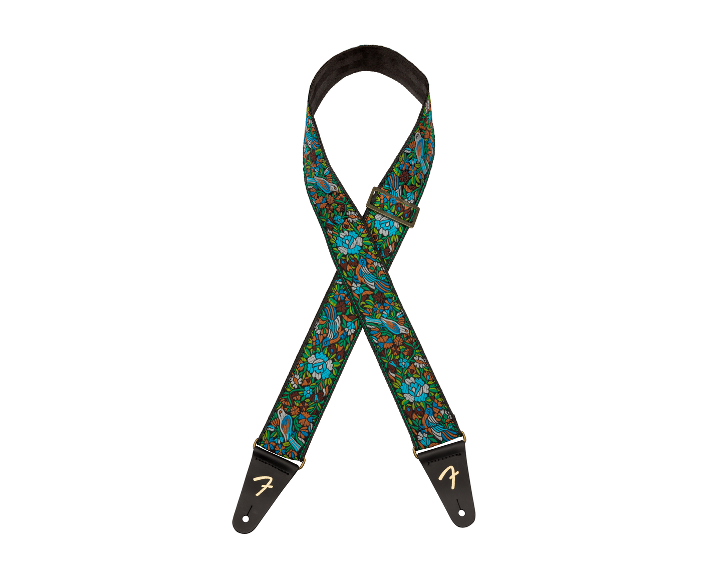 Fender Mosaic Jacquard Strap - Green