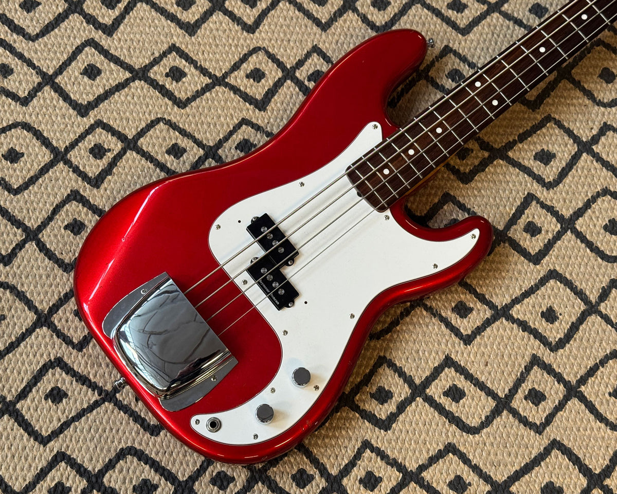 Late '90s Fender Japan PB62 Precision Bass - Candy Apple Red