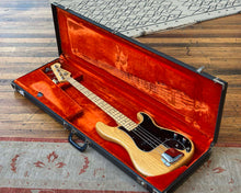 Load image into Gallery viewer, 1976 Fender Precision Bass (Natural) - Modded w/ OHSC (4.42kg)