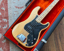 Load image into Gallery viewer, 1976 Fender Precision Bass (Natural) - Modded w/ OHSC (4.42kg)