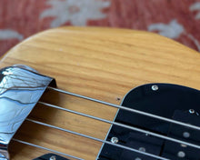 Load image into Gallery viewer, 1976 Fender Precision Bass (Natural) - Modded w/ OHSC (4.42kg)