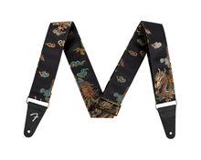 Load image into Gallery viewer, Fender Satin Dragon Strap - Black
