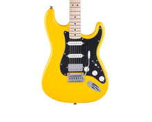 Load image into Gallery viewer, Fender Squier FSR Affinity Series Stratocaster HSS Maple Fingerboard Black Pickguard White Plastic Parts Graffiti Yellow