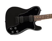 Load image into Gallery viewer, Fender Squier FSR Affinity Series Telecaster Deluxe Laurel Fingerboard Black Pickguard Black Hardware Matching Headstock - Metallic Black