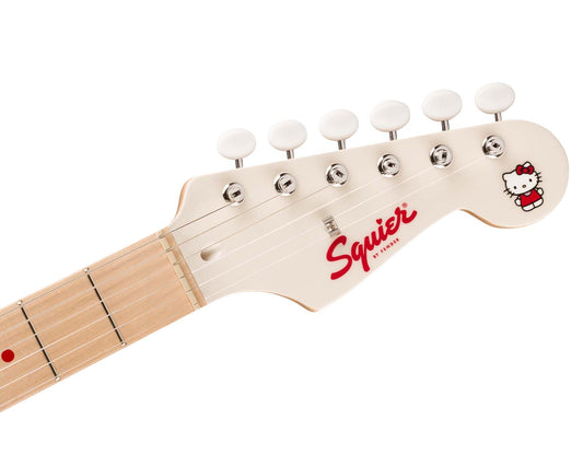 Fender Squier Hello Kitty Stratocaster - White
