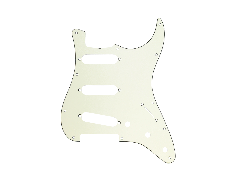 Fender Stratocaster S/S/S 11-Hole Vintage Mount (with Truss Rod Notch) Pickguard - Mint Green