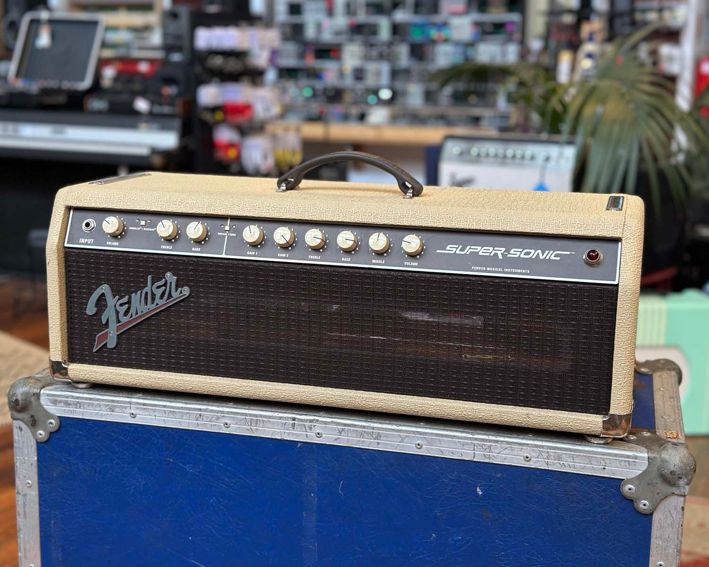 Fender Super Sonic 60 Head - Blonde/Oxblood