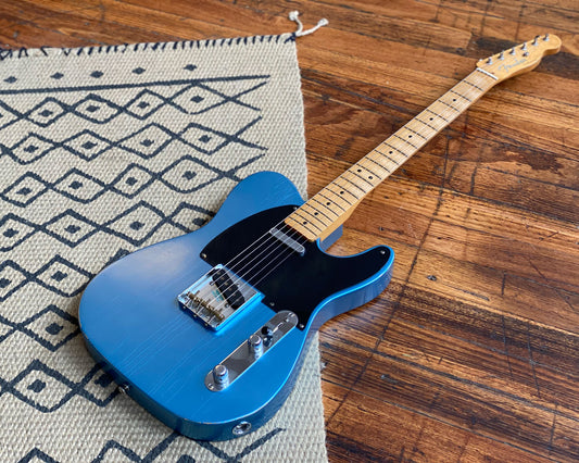 Fender Vintera Road Worn '50s Telecaster w/ Gig Bag - Lake Placid Blue