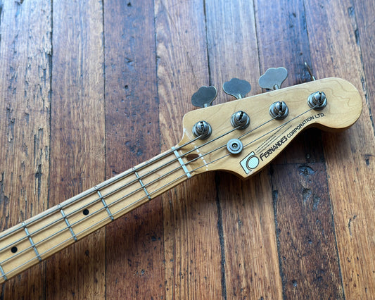 Fernandes FPB-55N Precision Bass Stone Logo