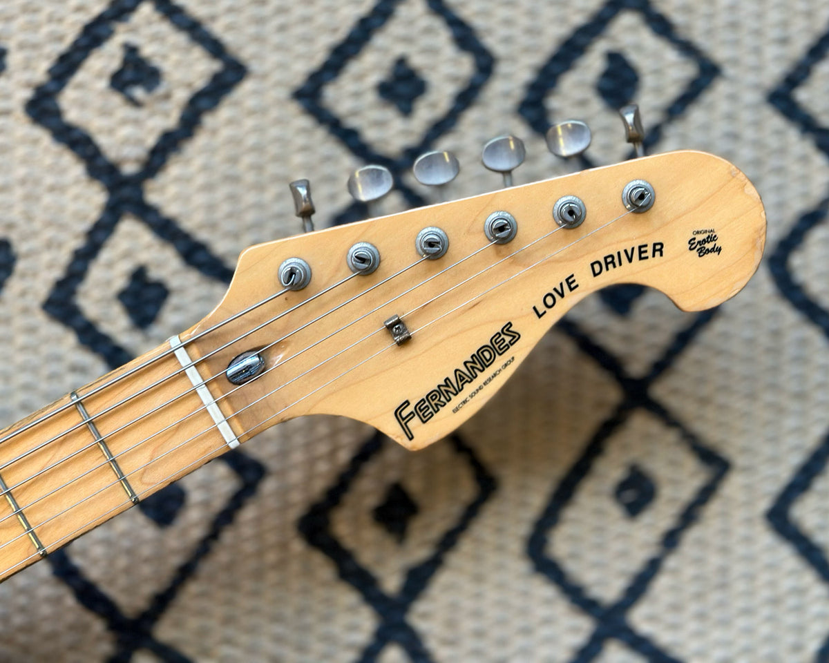 2001 Red Sparkle Fernandes LD-95KK Love Driver L`Arc-en-Ciel Ken