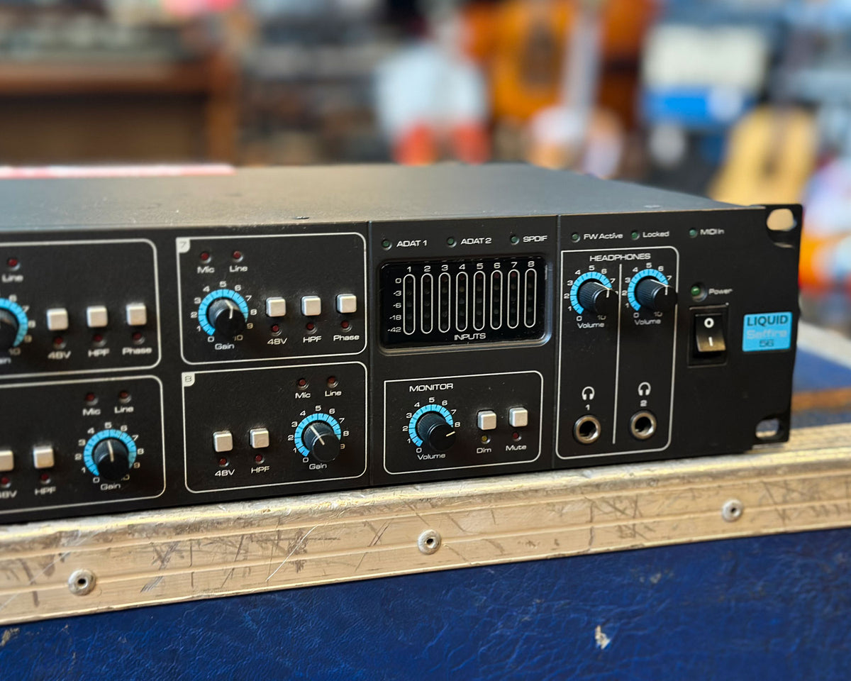 Focusrite Liquid Saffire 56 – Found Sound