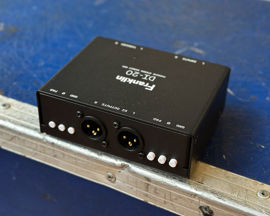 Franklin Audio DI-20 Stereo Passive DI Box