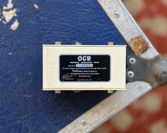 Fulltone OCD Obsessive Compulsive Drive Version 1.4