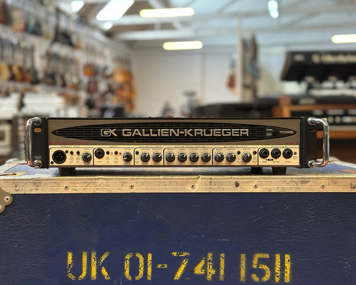 Gallien Krueger 700RB Mark II 450-Watt Biamp Bass Amp Head