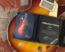 Load image into Gallery viewer, Gibson Custom Collectors Choice 1960 Reissue Les Paul Standard CC #7 - "John Shanks" w/ OHSC - Modified with Patent # T-Top + Monty PAF (097/300)