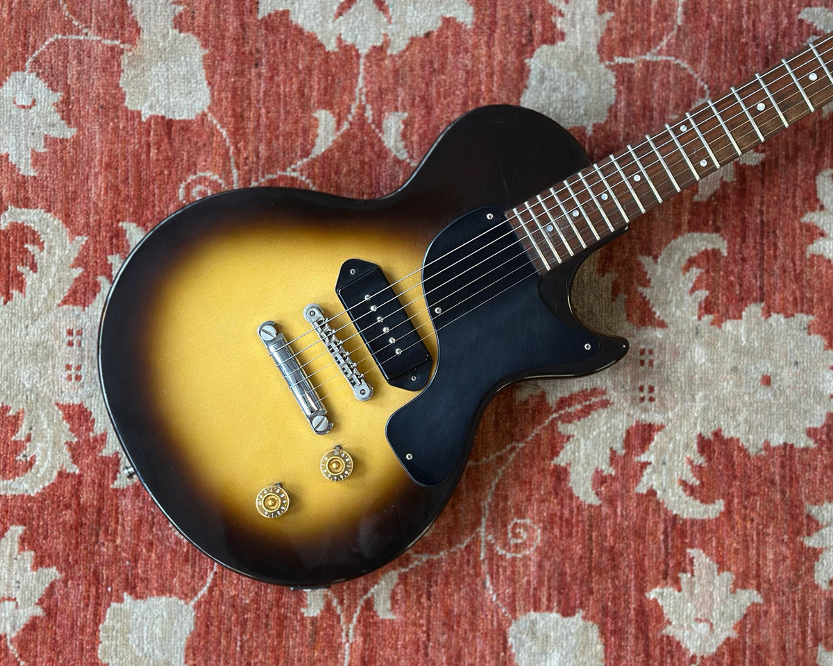 1986 Gibson Les Paul Junior - Tobacco Burst w/ Original Chainsaw