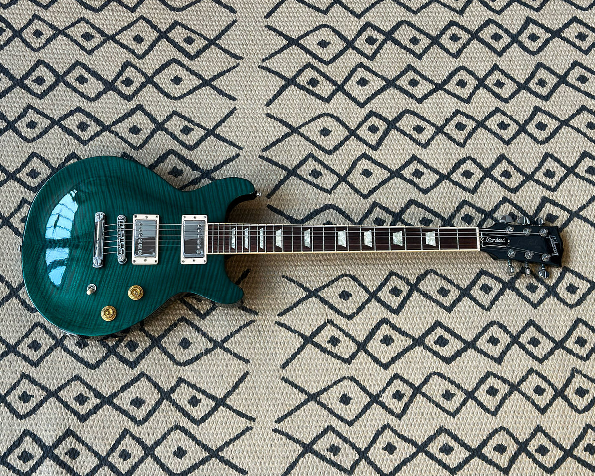 1998 Gibson Historic Les Paul Standard DC - Jalapeño Green - 2.7kg