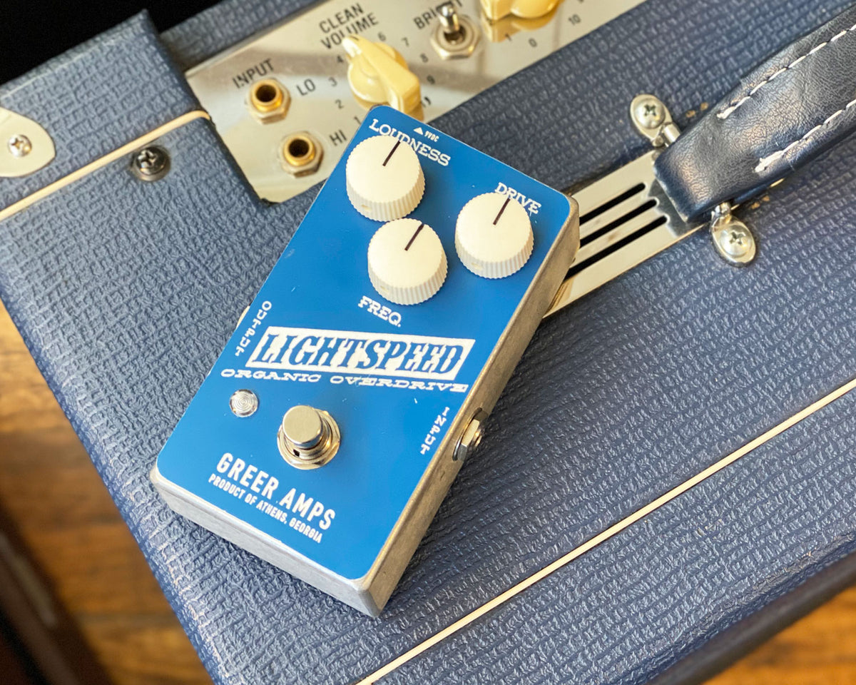 GREER AMPS LIGHTSPEED オーバードライブ Greer Amps Lightspeed Organic Natural Overdrive | Vision Guitar