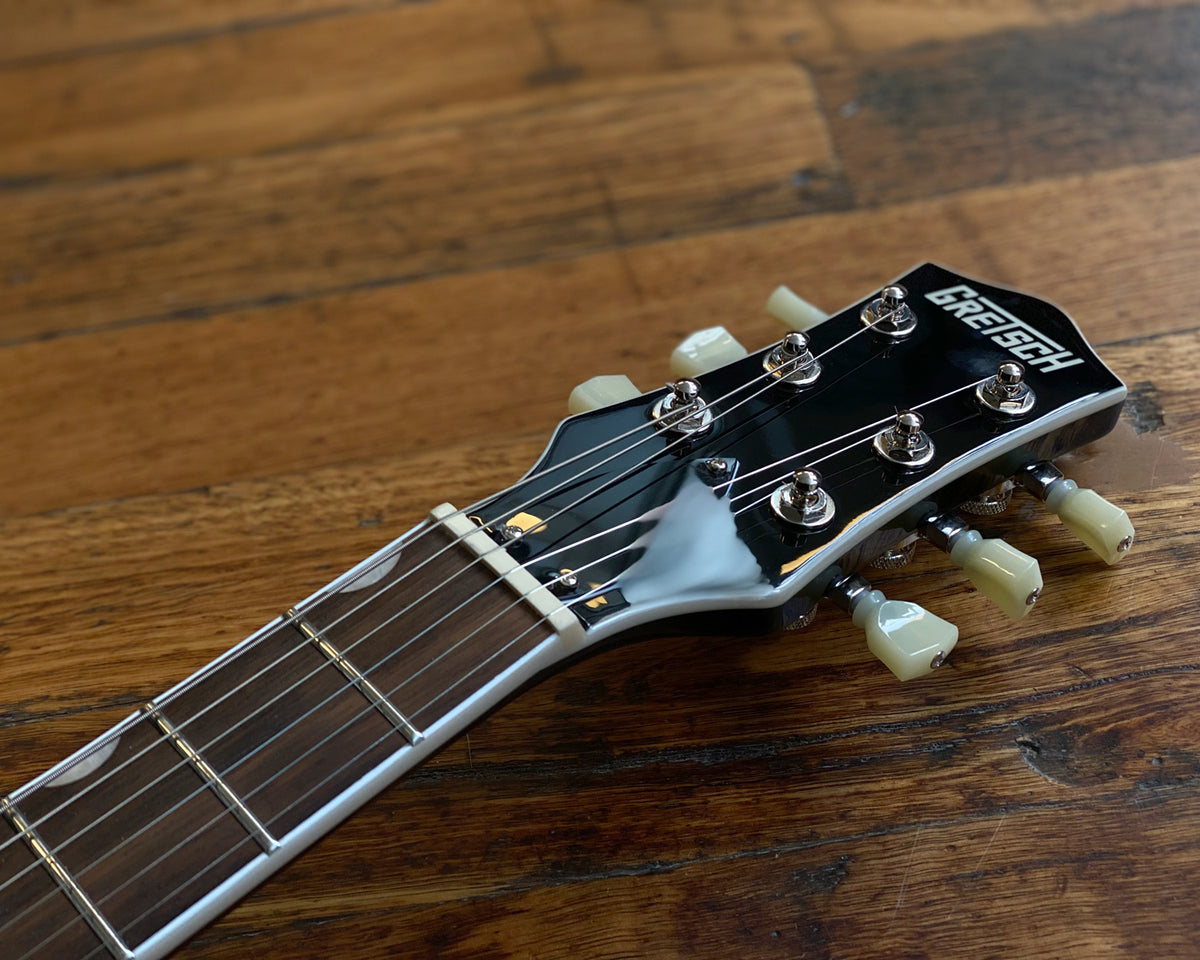 Gretsch G5222 Electromatic Black w/ Kluson Locking Tuners Found Sound