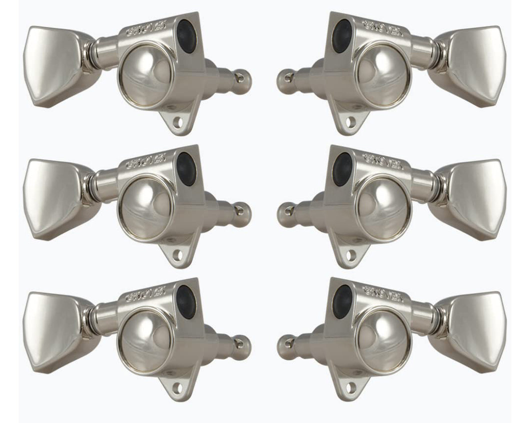 Grover 102NK Rotomatic Machine Heads - Nickel Keystone Buttons