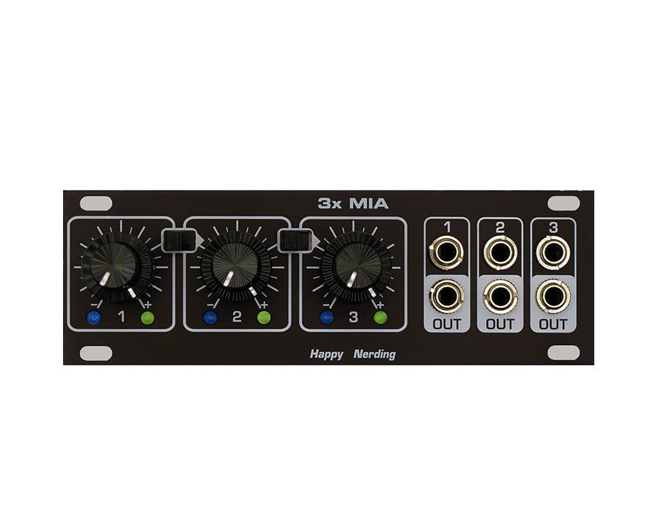 Happy Nerding 3xMIA 1U - Black