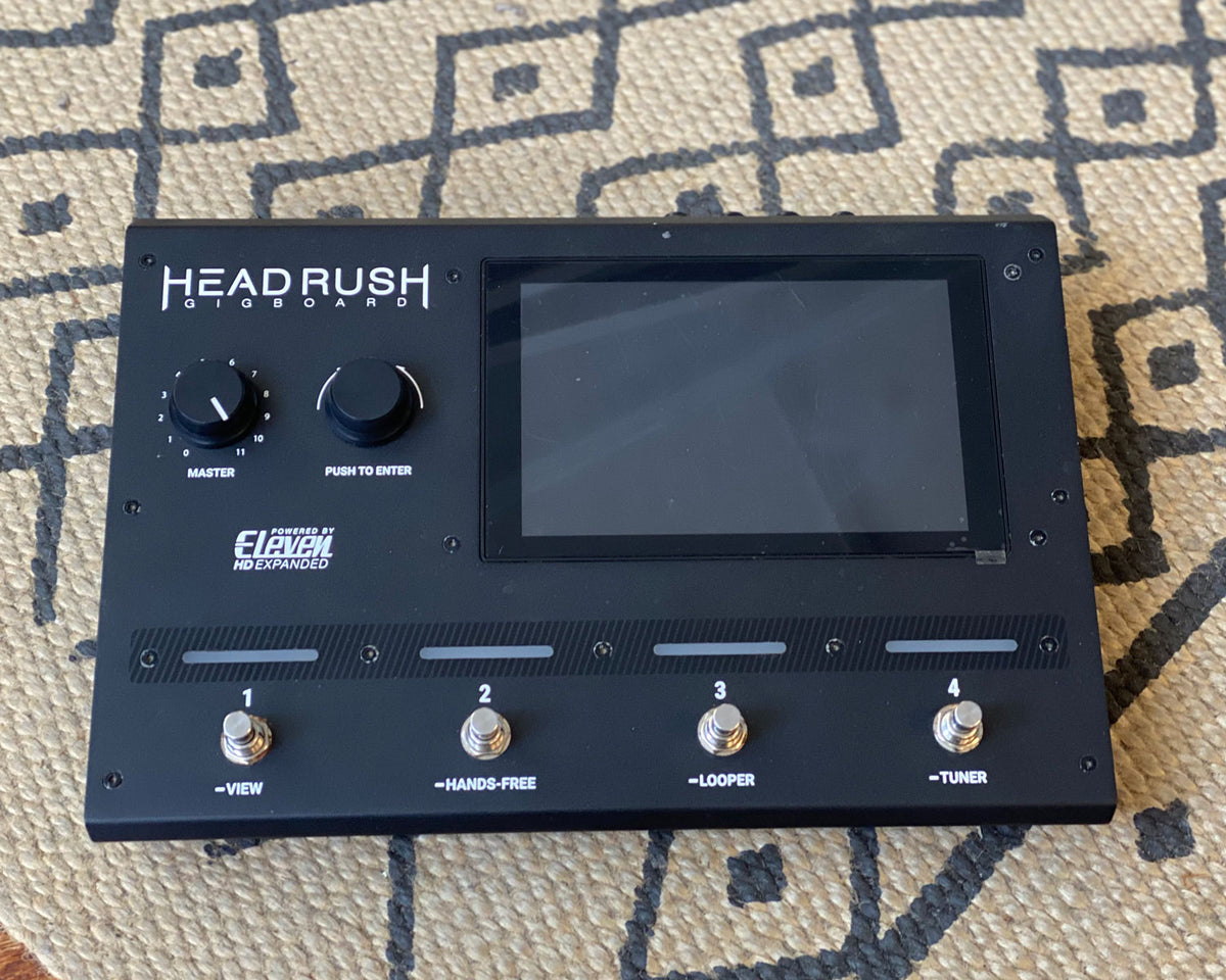 Head Rush Gig Board – Found Sound