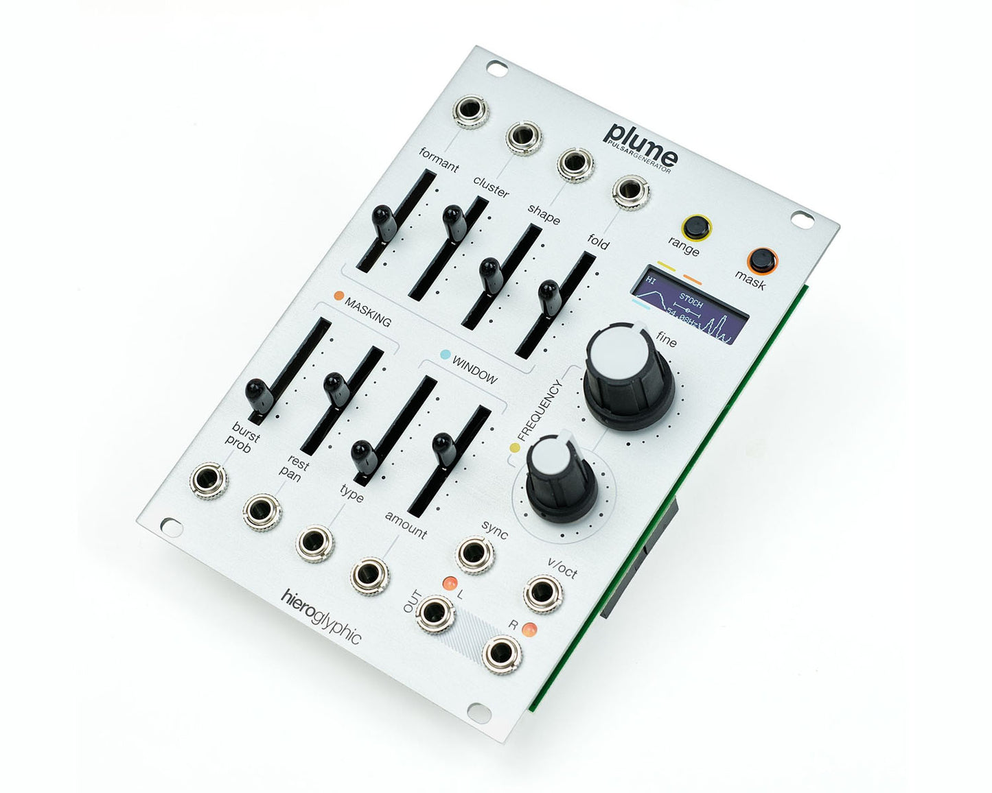 Hieroglyphic Plume Pulsar Generator Module - Silver