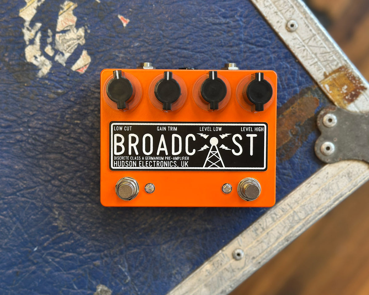 ギター Hudson Electronics UK Broadcast Dual FS Hudson Broadcast Dual (Reed green exclusive color) - Stratgear