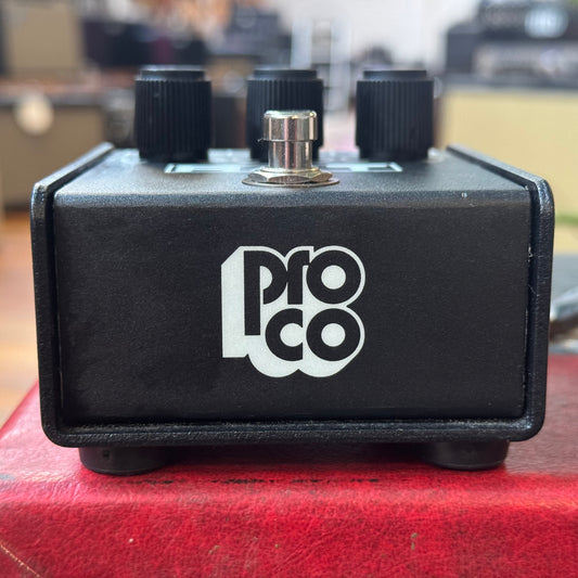 Pro Co White Face RAT RAT2 Flat Top LED Distortion Pedal