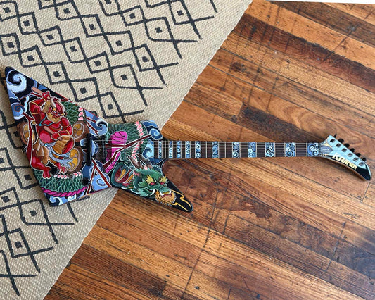 Kramer Imperial Explorer - Custom Paint by Declan Tiger