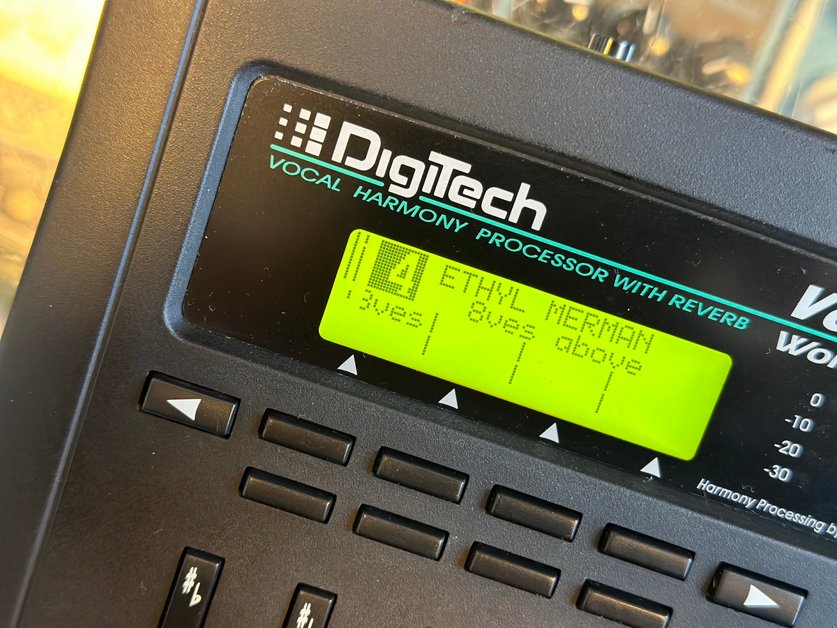 激レア！digitech vocalist work station EX DigiTech Vocalist Workstation EX Vocal Harmony Effects