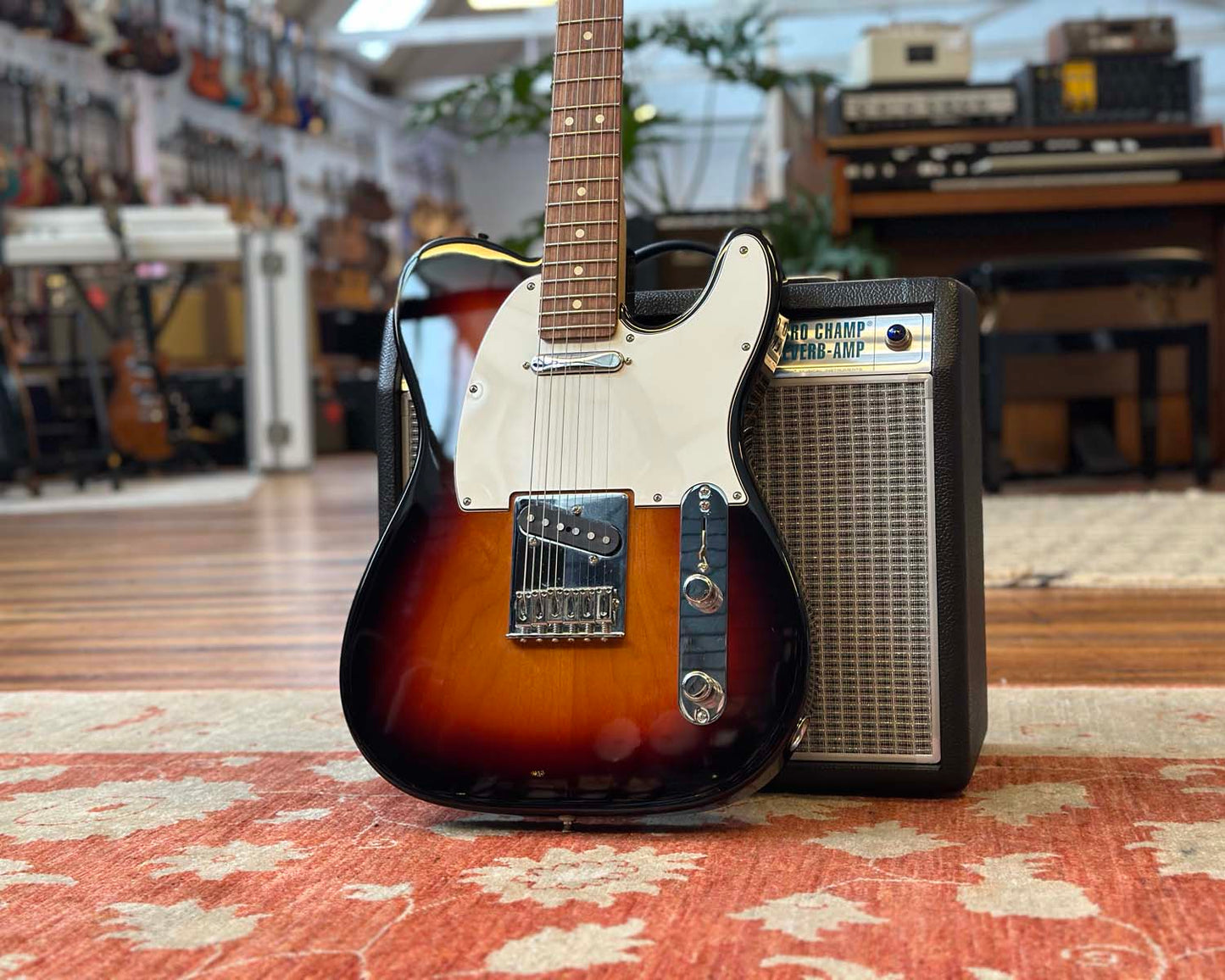2021 Fender Player Telecaster - 3 Colour Sunburst - 75th Anniversary