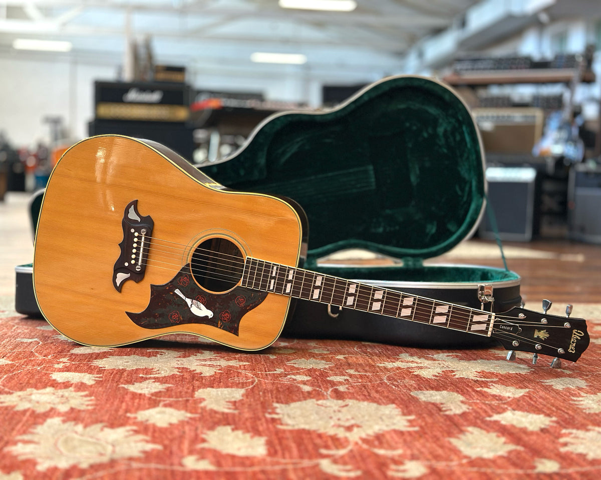 Ibanez concord 693 dove acoustic guitar on sale