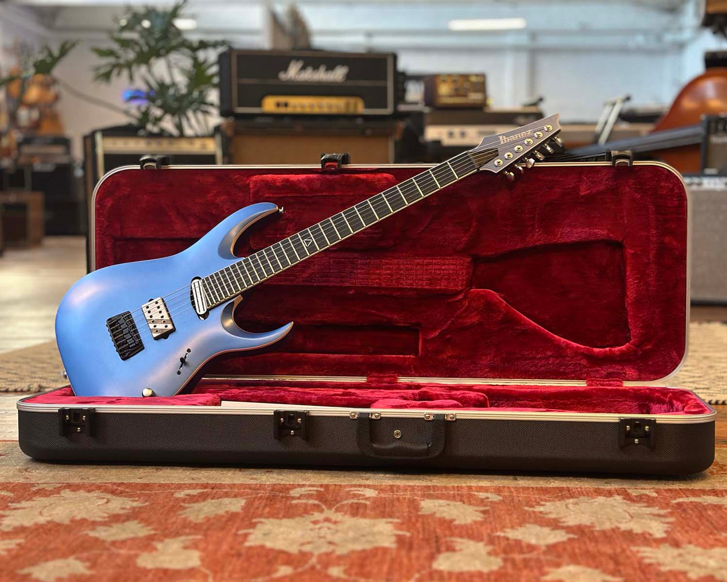Ibanez Prestige JBM9999 AMM Jake Bowen (Periphery) Signature 27 Fret - Azure Mettalic Matte