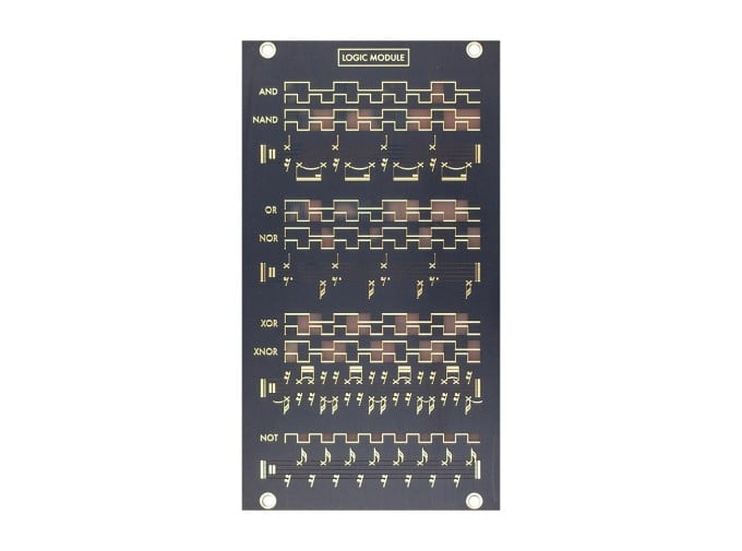Limited Edition Instruo Winston! 14 HP Blank Panel - Black