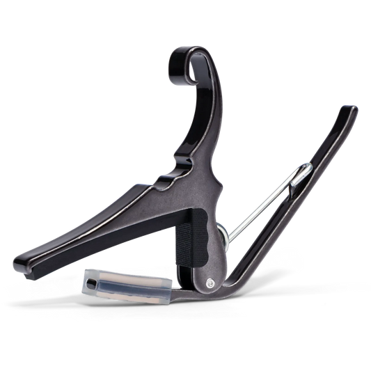 Kyser KG6BCA Quick Change Acoustic Guitar Capo - Black Chrome