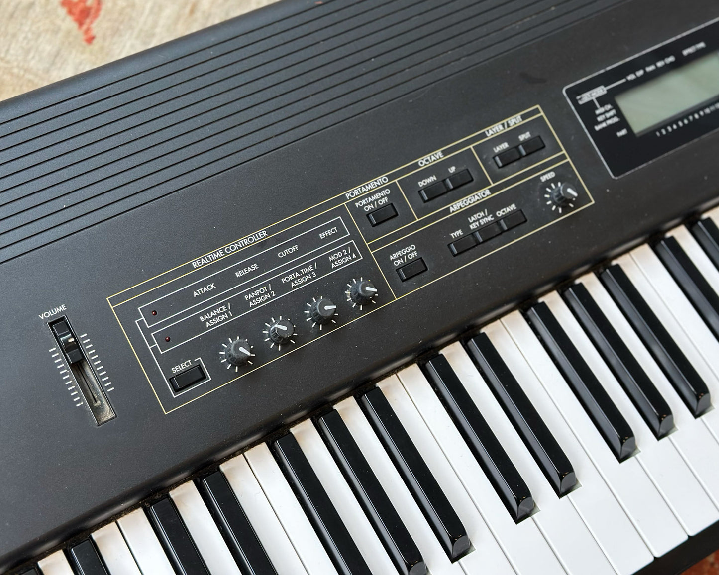 KORG N1 Workstation w/ Custom Nova Forge Flightcase